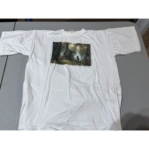 Morning In A Pine Forest XXL White T Shirt‎